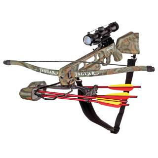 SET EK ARCHERY Jag-One - 245 fps / 175 lbs - Schaft: Kunststoff - Farbe: camo - Recurvearmbrust