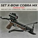 [ESPECIAL] SET X-BOW COBRA MX en Paquete Red Dot - 80 lbs...