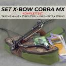 [SPECIAL] SET X-BOW COBRA MX im Bag Package - 165 fps / 80 lbs - Pistolenarmbrust