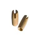 GAS PRO Wood Nock - Nocke aus Holz - 12 Stück