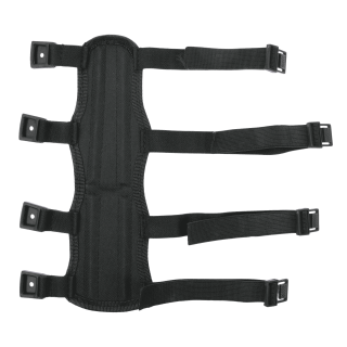 elTORO Curdora Sport - Protector de Brazo - Negro - Talla M | Longitud: 25,0cm