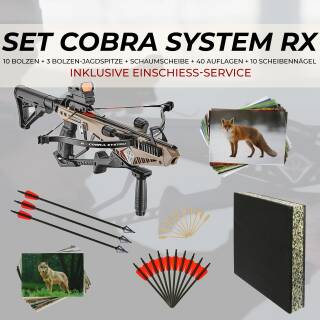 [SPECIAL] EK ARCHERY Cobra System RX - 230 fps / 130 lbs - Pistolenarmbrust - inkl. Einschießservice & Zubehör