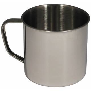 MFH Tasse - Edelstahl - einwandig - ca. 500 ml