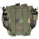 MFH Drinking Bottle Pouch - MOLLE - woodland