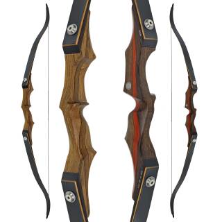 SPIDERBOWS - Hawk - Classic - SWS - 60-66 pouces - 25-50 lbs - Arc recurve Take Down