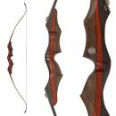 SPIDERBOWS - Hawk - Classic - SWS - 60-66 pulgadas - 25-50 lbs - Arco recurvo Take Down