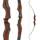 SPIDERBOWS - Hawk - Classic - SWS - 60-66 pouces - 25-50 lbs - Arc recurve Take Down