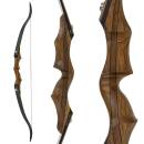 SPIDERBOWS - Hawk - Classic - SWS - 60-66 pulgadas - 25-50 lbs - Arco recurvo Take Down