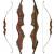 SPIDERBOWS - Hawk - Classic - SWS - 60-66 inches - 25-50 lbs - Take Down Recurve bow