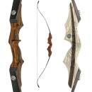 SPIDERBOWS - Hawk - SRF Design - SWS - 60-66 pulgadas - 25-50 lbs - Arco recurvo Take Down