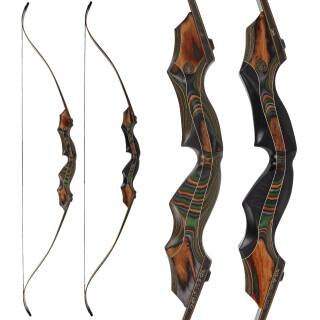 JACKALOPE - Tourmaline - Refined Tournament - 62-68 pouces - 30-50 lbs - Take Down arc recurve