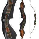 JACKALOPE - Tourmaline - Refined Tournament - 62-68 inches - 30-50 lbs - Take Down Recurve bow