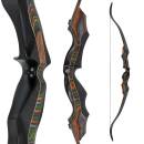 JACKALOPE - Tourmaline - Refined Tournament - 62-68 inches - 30-50 lbs - Take Down Recurve bow