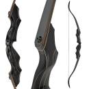 JACKALOPE - Obsidian - Refined Tournament - 62-68 pouces - 30-50 lbs - Take Down arc recurve