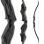 JACKALOPE - Obsidian - Refined Tournament - 62-68 inch - 30-50 lbs - Take Down Recurve bow