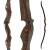 JACKALOPE - Tigerseye SINGLE PIECES - 62-64 inch - 30-45 lbs - Take Down Recurve Bow