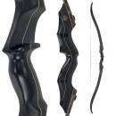 JACKALOPE - Obsidian Hunter - Tournament - 60 inches - 30-50 lbs - Take down recurve bow