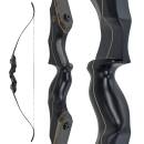 JACKALOPE - Obsidian Hunter - Tournament - 60 inches - 30-50 lbs - Take down recurve bow