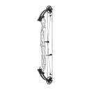 HOYT Concept X 40 - 40-70 lbs - Arco de poleas